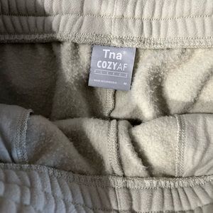 TNA cozy Af boy-friend sweatpants